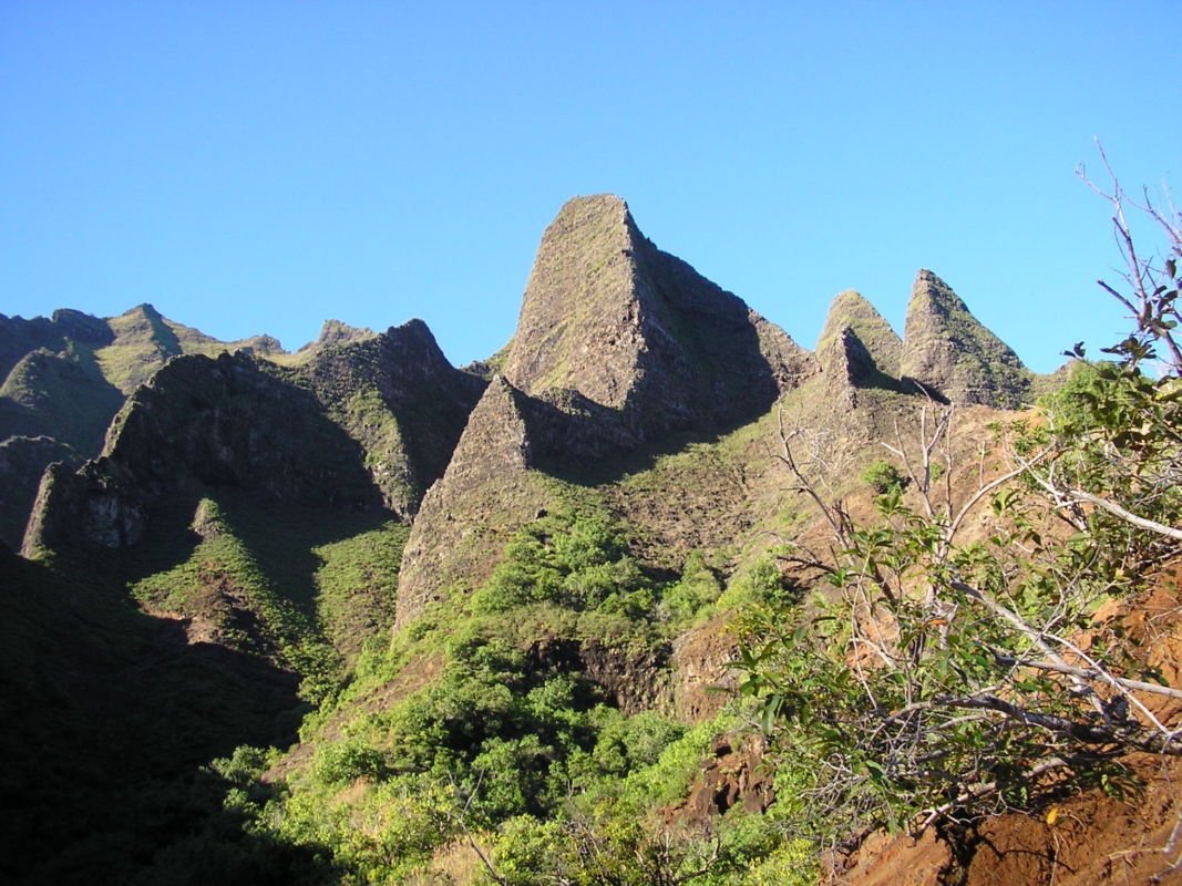 Yoga, damals und heute, Kalalauvalley von oben