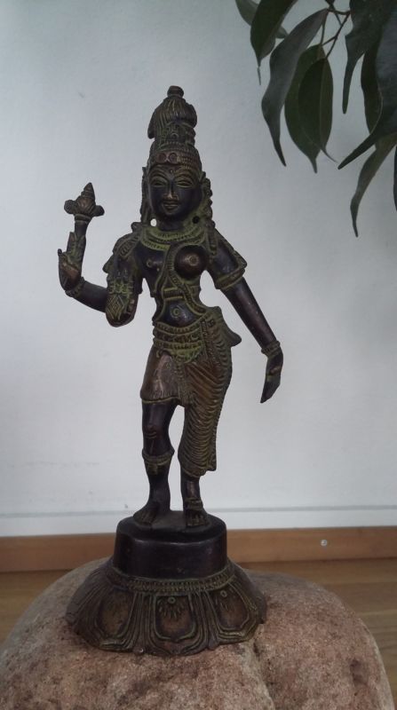 Spiel der Pole Shiva-Shakti Statue